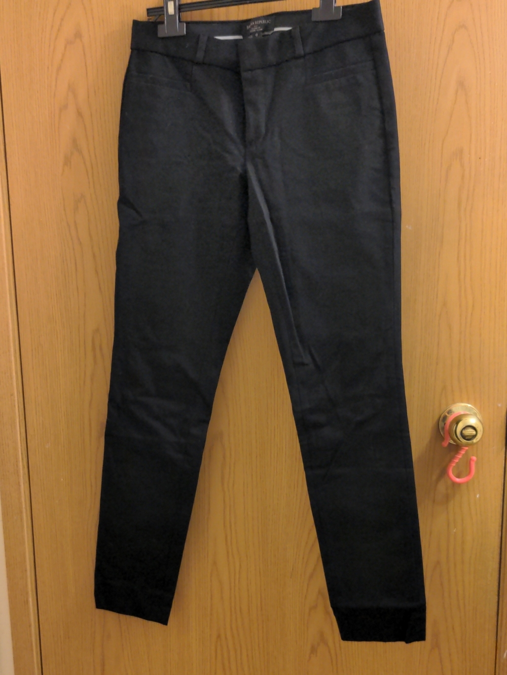 Banana Republic Women's Black Slim Fit Dress Pants